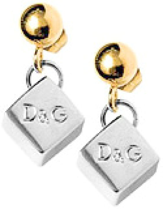 楽天市場】D&G ドルチェ＆ガッバーナ ピアス ジュエリーキュービック 