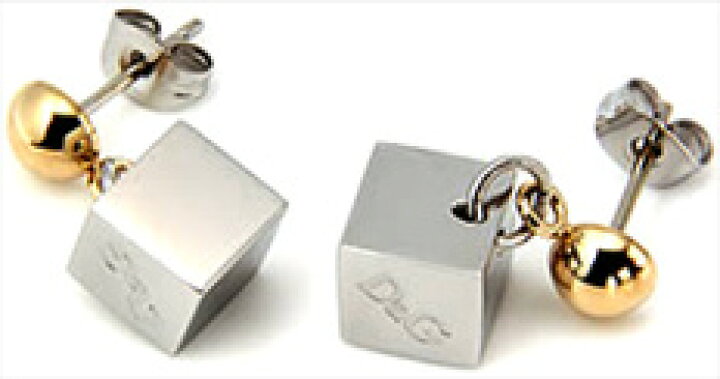 楽天市場】D&G ドルチェ＆ガッバーナ ピアス ジュエリーキュービック 