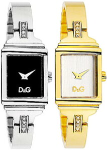 DOLCE&GABBANAD&G �r���v�o���Y �E�H�b�`�X�N�G�A�t�F�C�X�u���b�N×�V���o�[ �z���C�g×�S�[���h DW0602BKDW0603WH�X�e�����X�x���g���C���X�g�[���u���b�WBands�h���`�F���K�b�o�[�i�h���K�o �f�B�[