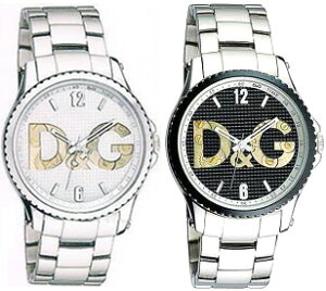DOLCE&GABBANA �r���v�h���`�F���K�b�o�[�i �E�H�b�`�z���C�g �u���b�N DW07100WHDW0708SLBK�X�e�����X�x���g���S������D&G WATCH SESTRIERE�h���K�o �A�i���O�f�B�[���W�[ �Z�X�g���[���j���p �����p