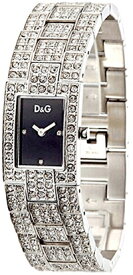 DOLCE＆GABBANA ドルガバドルチェ＆ガッバーナ 腕時計D&G TIME watch C'est chic 3719251037BKラインストーンベルト シルバーバンド リストウォッチブレスレットアクセサリーディー＆ジー レディース シエストチック