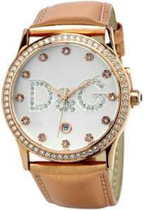 DOLCE��GABBANA D&G WATCH�h���`�F���K�b�o�[�i�h���K�o �r���v GROLIA�O�����A ���f�B�[�X�E�H�b�`�u�����Y MIRA-819090 DW0391PGDWH LSN�J�����_�[�@�\�t���T�[�N�����C���X�g�[��