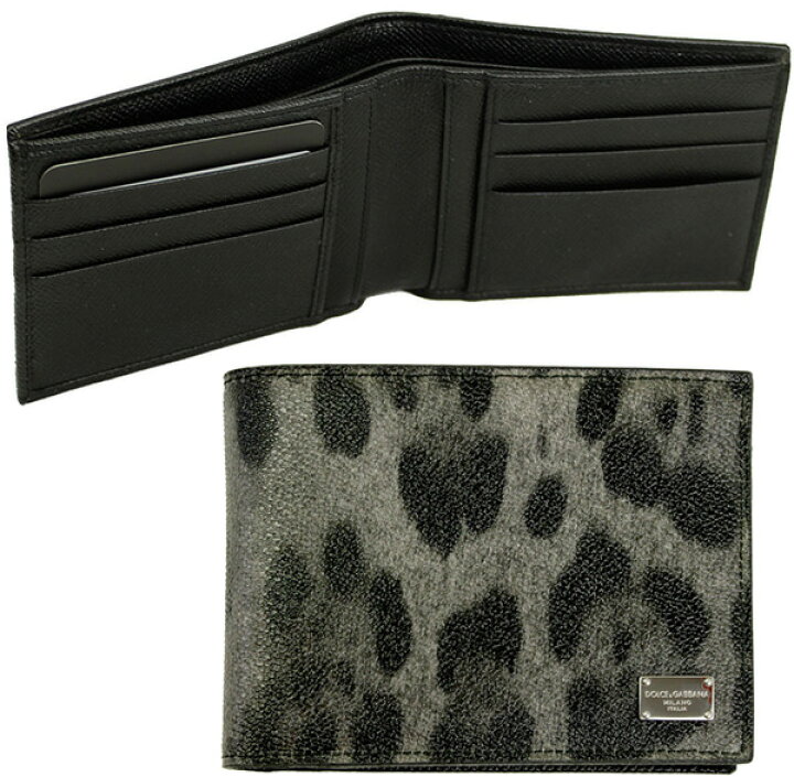 楽天市場】DOLCE&GABBANA D&Gドルチェ＆ガッバーナ二つ折り札入れ 折り  