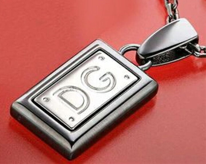 楽天市場 D G Dolce Gabbanaドルチェ ガッバーナ ネックレスシルバー ブラックdgロゴロッププレートメンズ レディース アクセサリー プレゼントドルガバ 0115 0 Bj0417 010 8m052 O Kaminorth