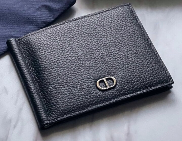 楽天市場】DIOR HOMME ディオールオムイタリア製マネークリップ付き2 