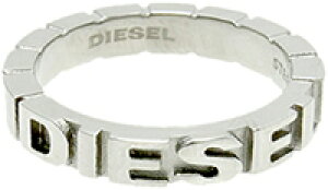 DIESEL fB[[ Vo[OfB[O gcS wփfB[X SOSTEEL CUBED RING WITH LOGOVvʃSsNS[h