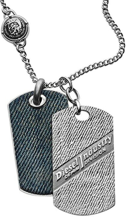 楽天市場】DIESEL JEWELLERY ペンダントネックレスディーゼル W 