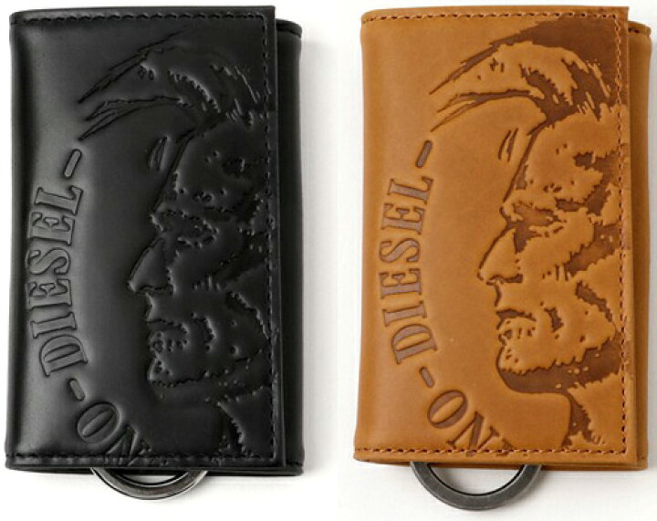 楽天市場】DIESEL ディーゼルキーリング付き6連キーケースエンボス 