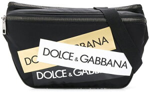 DOLCE&GABBANA D&G�h���`�F���K�b�o�[�i �h���K�o �E�G�X�g�o�b�O �N���X�{�f�B�t�����g���S�p�b�`�f�B�[&�W�[ �΂ߊ|�� �{�f�B�o�b�O�V�����p���S�[���h×�z���C�g ���� �N���E�� �u���b�N���x