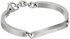 DIESEL uXbgfB[[ TCfBOSgXSo[ XNutbNVo[`F[uXANZT[ jpY fB[XLogo Link Bracelet