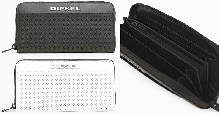 楽天市場】DIESEL ディーゼル 小銭入れ付きラウンドファスナー長財布 