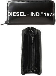 DIESEL fB[[KtEht@Xi[zubNXX[XJ[tU[zCgRs[CgSDIESEL-IND.1978EhWbvEHbg DROUND 24ZIP LONG WALLET