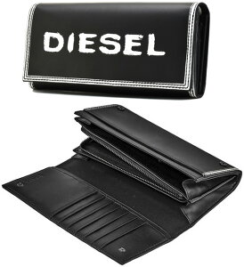 DIESEL fB[[Kt܂蒷zOEHbgzCgyCgS×ubNOEHbg ܂蒷zLONG WALLET H1532BK