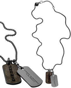 DIESEL y_glbNXfB[[ WhbO^Ov[guCu} h[`[Vo[×ubN qJRN[gXeXX`[ANZT[ YPENDANT NECKLACE Lob