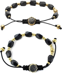 DIESEL U[uXbgfB[[ uCu}Sh[RCubNAQ[g×S[hXeXANZT[ jpY fB[XLEATHER BEADSBRACELET̃IṼANZ
