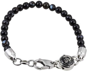 DIESEL fB[[ uXbgqJ`[twbhr[YSubN 샍[v×Vo[{[`F[Y fB[X jpANZT[leather Stainless steel BRACELETBRAVEMAN LOGO JE