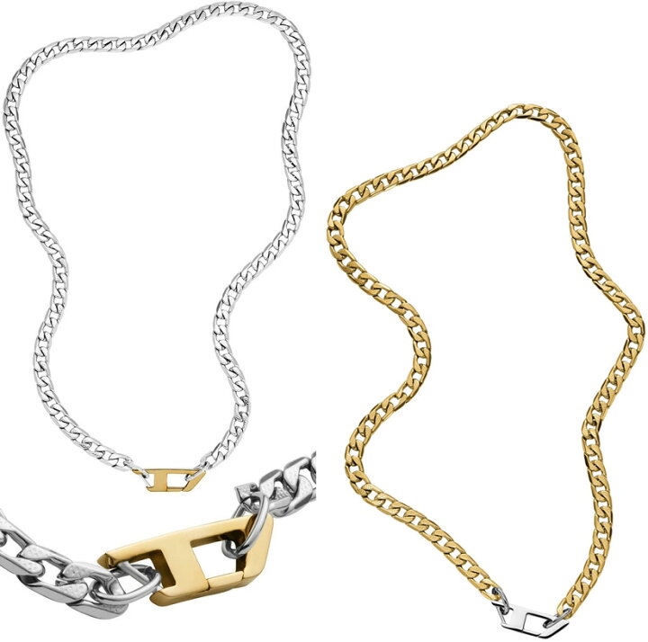 楽天市場】DIESEL ペンダントネックレスディーゼル カラビナ  