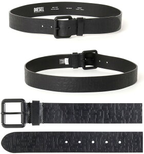 DIESEL fB[[mOp^[ YU[xgI[ubN}bgXNGAobNXNGAt[obNubN JEU[ xgI[I[o[SMADBLACK LEATHER BELT