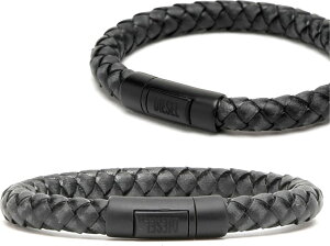 DIESEL ҂ݍ݃U[uXbgfB[[ SubNrbgobNubN u[O[Cg`[gANZT[ jpY fB[X ^NXvLEATHER BRACELET