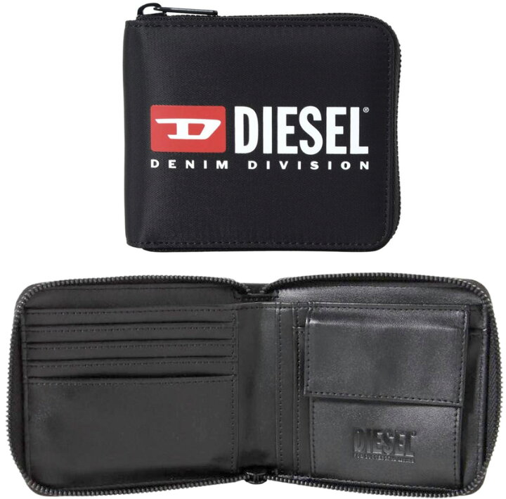 楽天市場】DIESEL ディーゼル レッドDロゴ メンズラウンドファスナー 