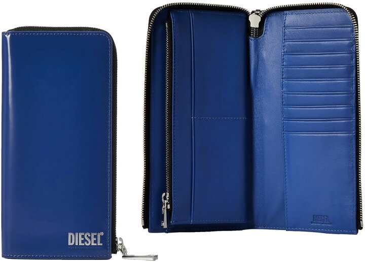 楽天市場】DIESEL ディーゼル メンズ小銭入れ付きL字ファスナー長財布  