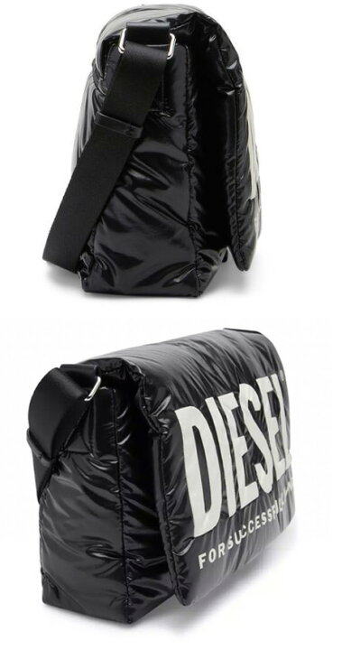 楽天市場】DIESEL ディーゼル ショルダーバッグホワイトビッグロゴ 