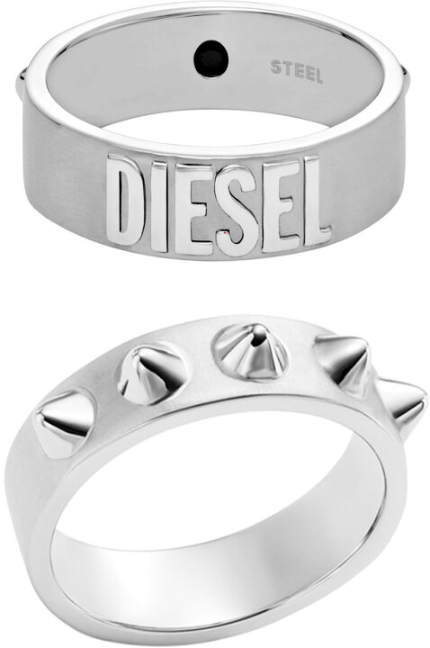 楽天市場】DIESEL ディーゼル 指輪メンズ ダブルフェイスリング 