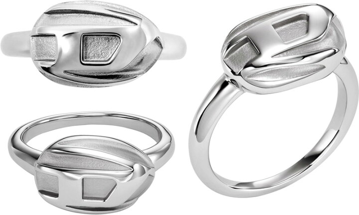 楽天市場】DIESEL ディーゼル 指輪 レディース メンズ3Dロゴユニックス 
