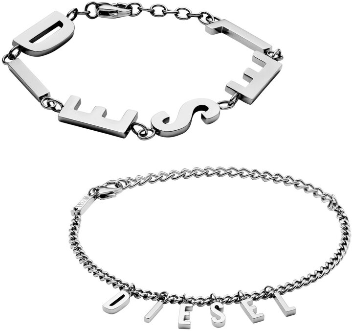 楽天市場】DIESEL ブレスレット ディーゼルメンズ レディースレター 