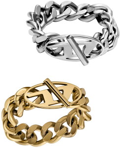 DIESEL fB[[ wփY fB[X Vo[O S[h약`F[O I[oDSȉ~JbgItS XeXX`[\tg`F[OSTAINLESS STEEL PRECIOUS RING7 8