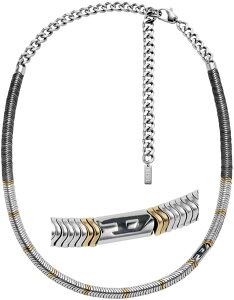 DIESEL fB[[ Y fB[XDSw}^Cgr[Y`F[lbNXK^ubN×Vo[×S[h DSANZT[ JWA uhHematite Beaded NECKLACE