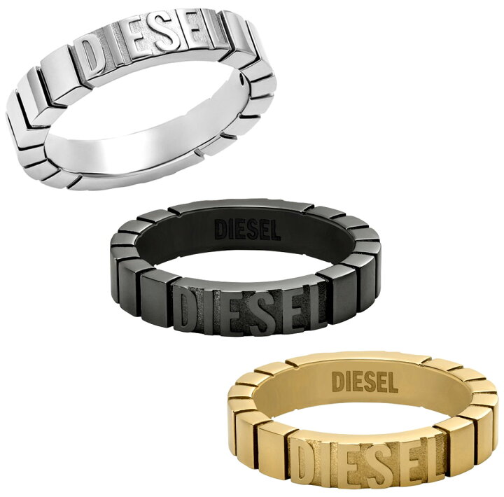 楽天市場】DIESEL ディーゼル 指輪 メンズ レディース リング立体3D 