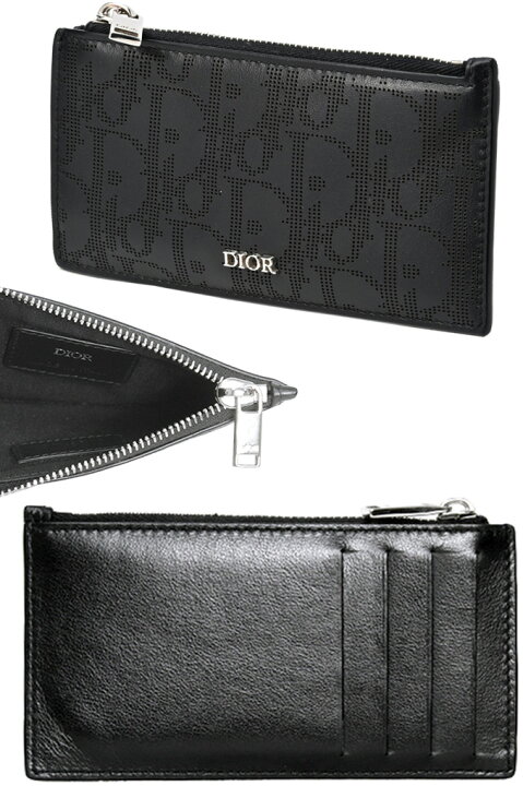 楽天市場】DIOR HOMME ディオールオムイタリア製メンズ小銭入れ付き 