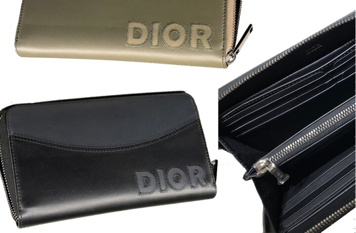 楽天市場】DIOR HOMME ディオールオム小銭入れ付きラウンドファスナー  