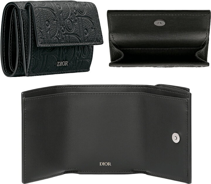 新未使用保管品】 ディオール オム Christian Dior レザー  