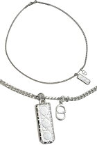楽天市場】christian dior ネックレス シルバーの通販
