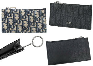 DIOR HOMME �f�B�I�[���I���C�^���A�� �����Y ���K����t���J�[�h�P�[�X���^�����S�t�@�X�i�[�R�C���P�[�X ���z�L�[���O�t�� �f�B�I�[�� �I�u���[�N�W���J�[�h �u���b�N�O���C���h�J�[�t�X