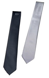 DIOR HOMME �f�B�I�[���I���C�^���A�������Y�l�N�^�CCD�A�C�R���V�O�l�`���[���SBEE �I �r�[���S �V���N100% �u���b�NDior�V�O�l�`���[�W���J�[�h�e�[�����S���x��SILKSUITNECKTIEC988BKC980BK