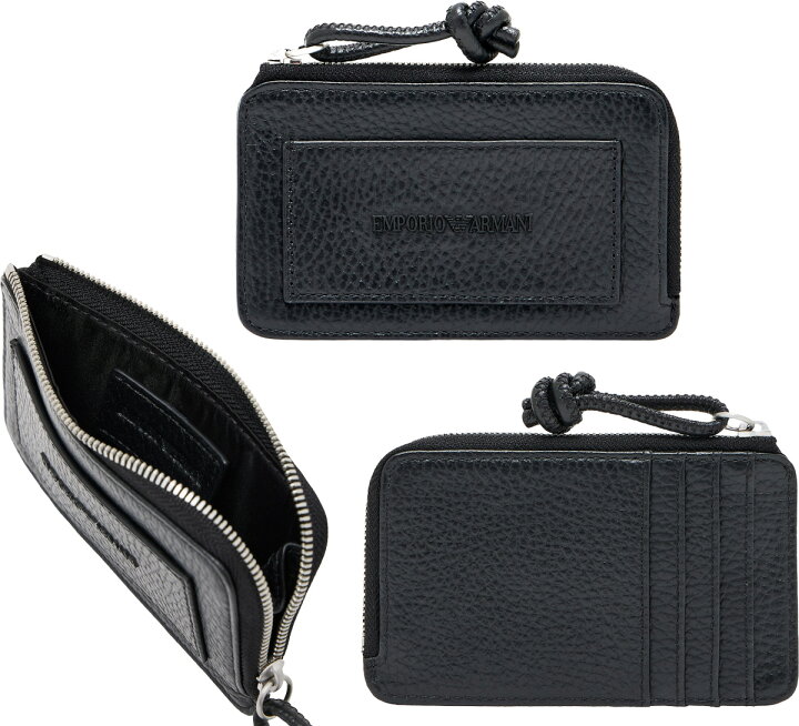 楽天市場】EMPORIO ARMANI エンポリオアルマーニL字ファスナーコイン 