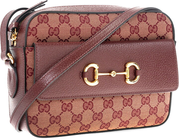楽天市場】GUCCI グッチ ミニショルダーバッグ横型 ホースビット  