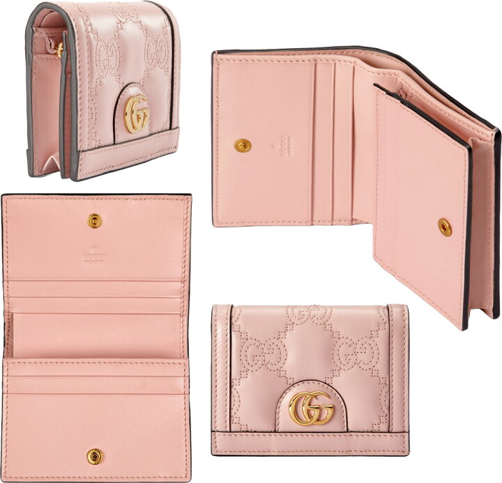 楽天市場】GUCCI グッチ ファスナー小銭入れ付き二つ折りカードケース  