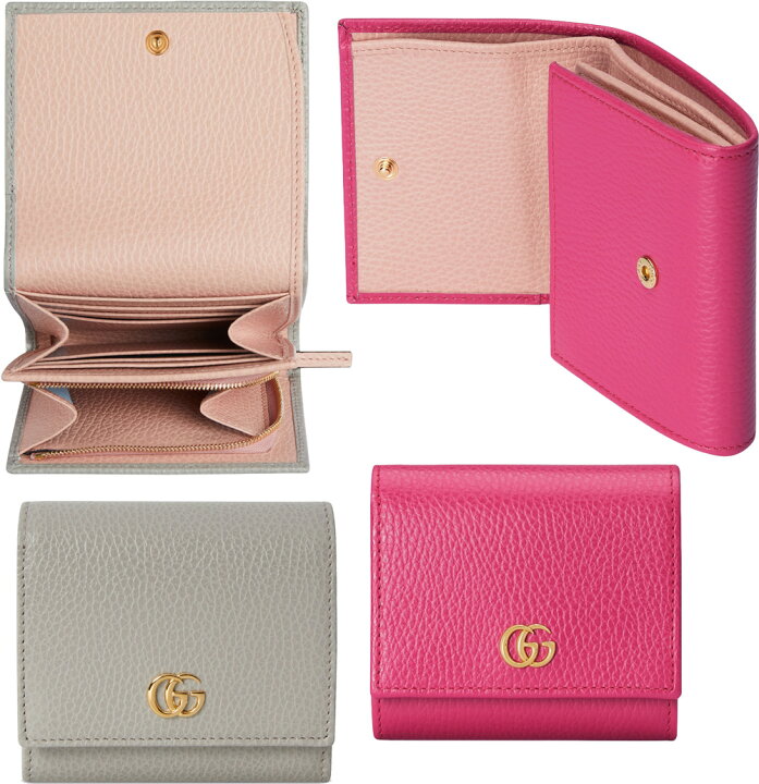 楽天市場】GUCCI グッチ レディースL字ファスナー小銭入れ付き二つ折り 