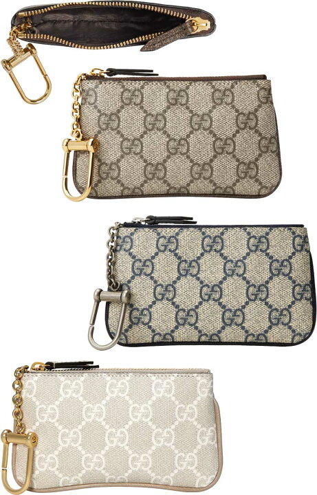 楽天市場】GUCCI グッチ メンズ レディースキーチェーン付きコイン 