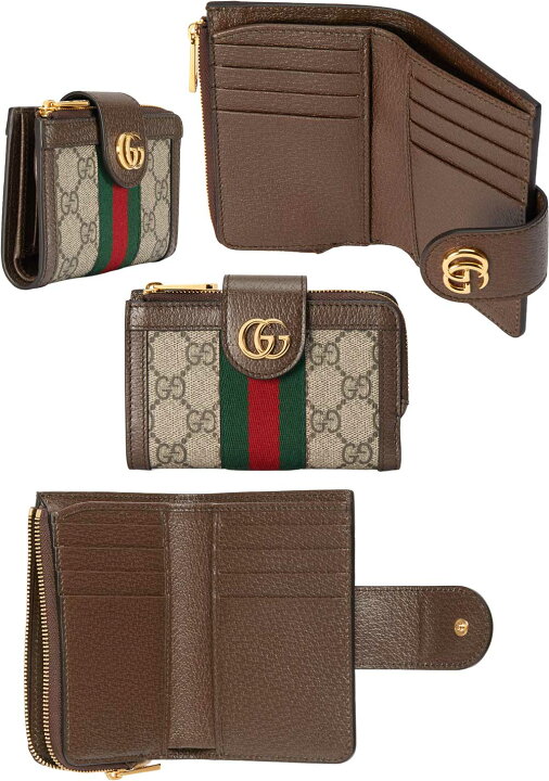 楽天市場】GUCCI グッチ メンズ レディースL字ファスナー小銭入れ付き 