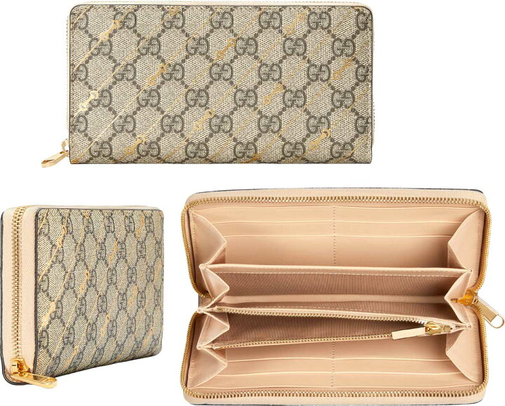 楽天市場】GUCCI グッチ レディース小銭入れ付きラウンドファスナー長 