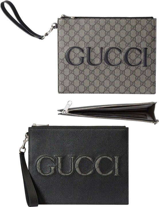 楽天市場】GUCCI グッチ セカンドバッグストラップ付きメンズセカンド 