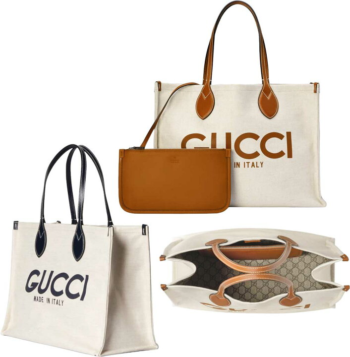 楽天市場】GUCCI グッチ レディース メンズ レザーポーチ付きベージュ 