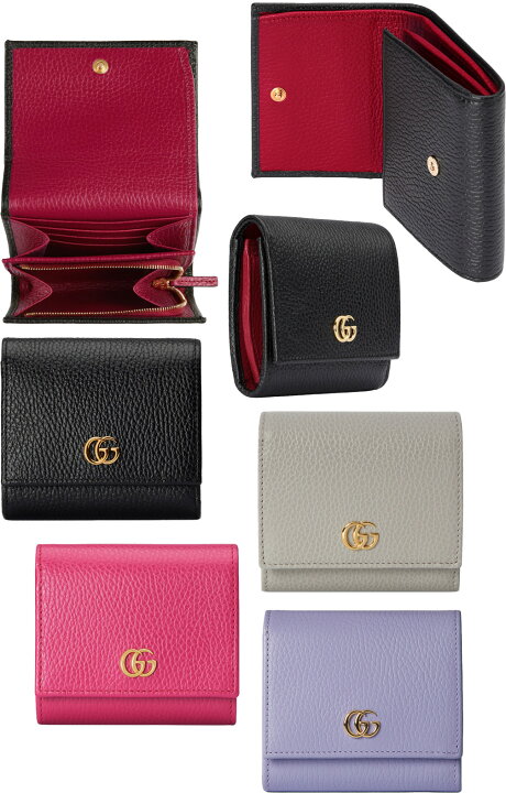 楽天市場】GUCCI グッチ レディースL字ファスナー小銭入れ付き二つ折り 