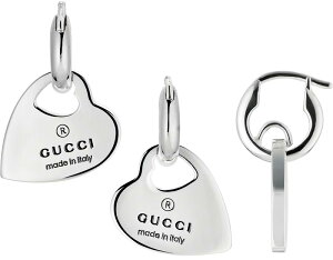 GUCCI Ob` fB[X t[vsAXJbgAEgn[g `[g[h}[NStbNsAX t@bVWG[CANZT[phbN`[ Vo[925PIERCE HOOP
