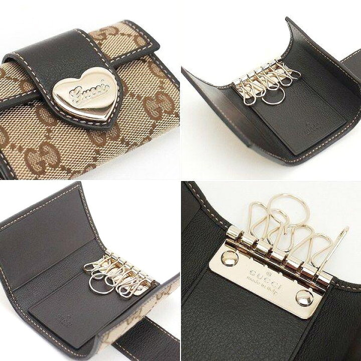 楽天市場】GUCCI グッチ 6連キーケースレディース GGキャンバス 